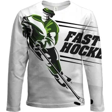 Детский 3D лонгслив Fast hockey