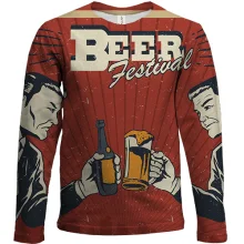 Детский 3D лонгслив Beer festival