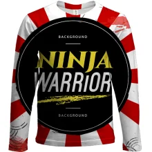 Детский 3D лонгслив Ninja Warrior