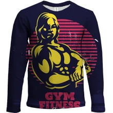 Детский 3D лонгслив Elite fitness girl (2)