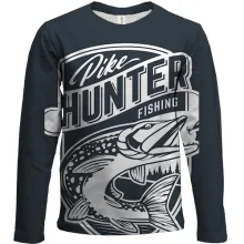 Детский 3D лонгслив Hunter fishing