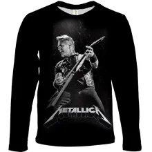 Детский 3D лонгслив Metallica (Джеймс Хэтфилд)