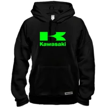 Толстовка с лого Kawasaki