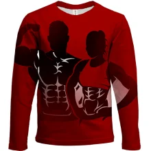 Детский 3D лонгслив Bodybuilders