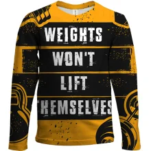 Дитячий 3D лонгслів Weights won