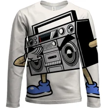 Детский 3D лонгслив Boombox