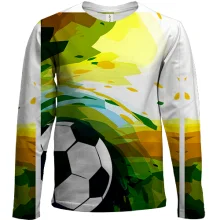 Детский 3D лонгслив Football Art