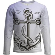 Детский 3D лонгслив Ship Anchor