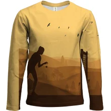 Дитячий 3D лонгслів Tennis players