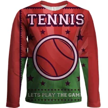 Детский 3D лонгслив Tennis Let