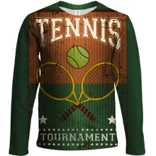 Детский 3D лонгслив Tennis Tournament