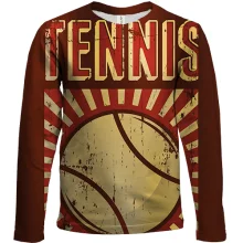 Детский 3D лонгслив Big Tennis Ball
