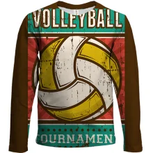 Детский 3D лонгслив Volleyball Tournament