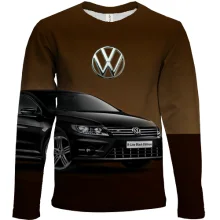 Дитячий 3D лонгслів Volkswagen Black Edition
