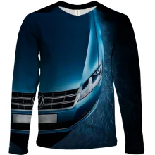 Дитячий 3D лонгслів Volkswagen Blue