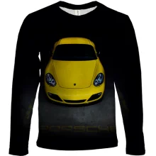 Дитячий 3D лонгслів Porsche car