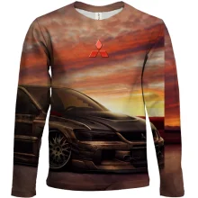 Дитячий 3D лонгслів Mitsubishi EVO Art
