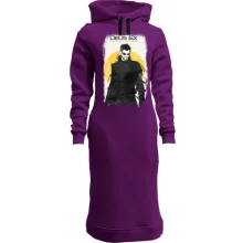 Худі сукня з постером до гри Deus Ex