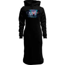 Худі сукня з постером Devil May Cry 5