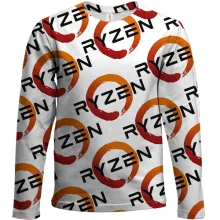Детский 3D лонгслив Ryzen pattern