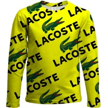Дитячий 3D лонгслів Lacoste pattern