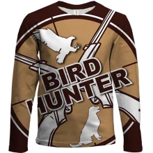 Детский 3D лонгслив Bird Hunter