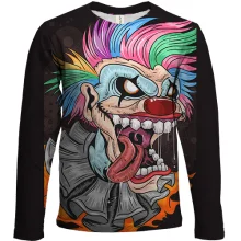 Детский 3D лонгслив Crazy Clown