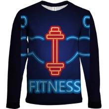 Детский 3D лонгслив Fitness.