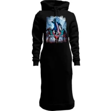 Худі сукня з постером гри Devil May Cry 5