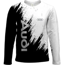 Детский 3D лонгслив Audi (BW)