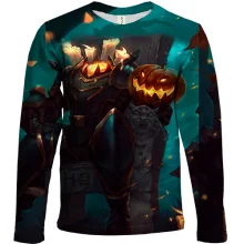 Детский 3D лонгслив Headless horseman