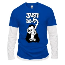 Комбинированный лонгслив Just do it KIZARU