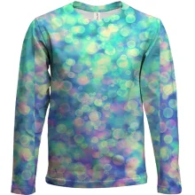 Дитячий 3D лонгслів Glitter pattern