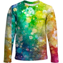 Детский 3D лонгслив Rainbow pattern 2
