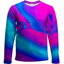 Дитячий 3D лонгслів Neon streaks