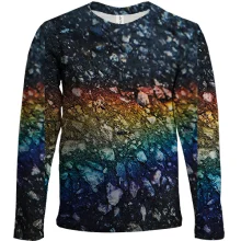 Дитячий 3D лонгслів Rainbow drops