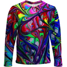 Детский 3D лонгслив Multicolor abstraction