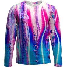 Дитячий 3D лонгслів Multicolor abstraction 4