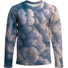 Детский 3D лонгслив Cloud pattern