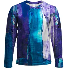 Детский 3D лонгслив Multicolor abstraction 8