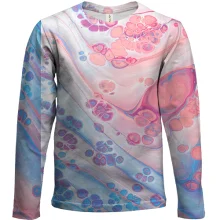 Дитячий 3D лонгслів Multicolor abstraction 11