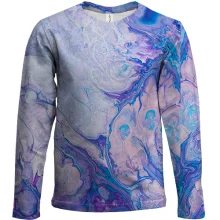 Дитячий 3D лонгслів Multicolor abstraction 13