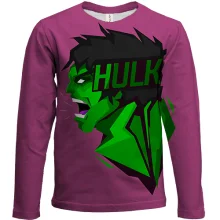 Дитячий 3D лонгслів Hulk