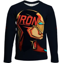 Детский 3D лонгслив IRONman