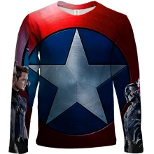 Детский 3D лонгслив Avengers in a row