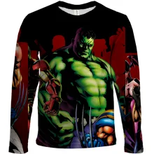 Детский 3D лонгслив Avangers comics