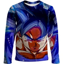 Детский 3D лонгслив Goku anime