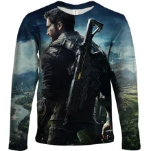 Дитячий 3D лонгслів Just Cause 4