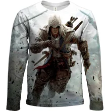 Дитячий 3D лонгслів Assassin's Creed.