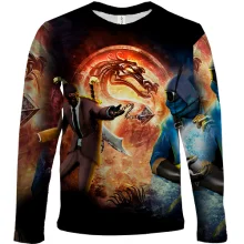 Дитячий 3D лонгслів MORTAL KOMBAT.